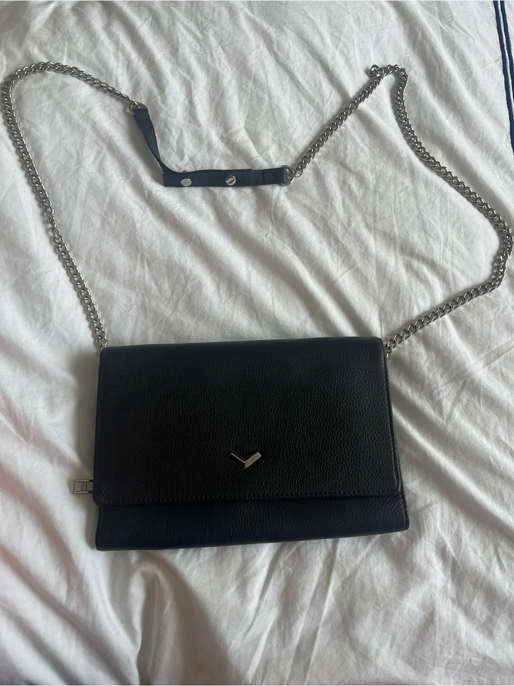Women’s Black Leather Botkier Clutch Wallet